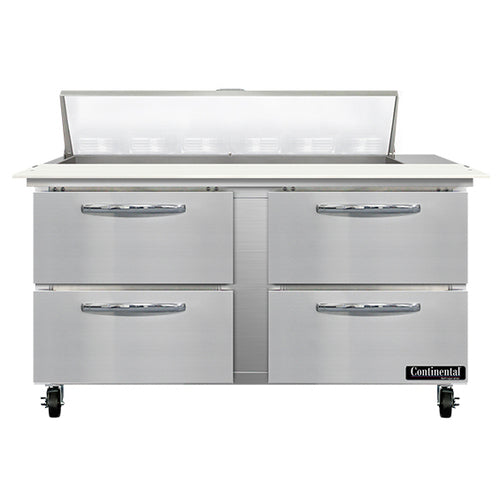 Continental SW60N12C-D Refrigerated Counter, Sandwich / Salad Unit