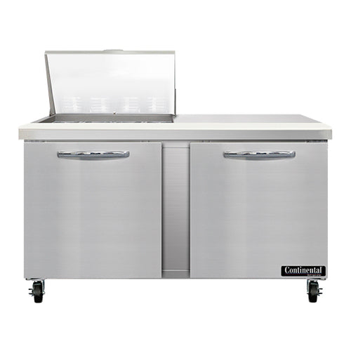 Continental SW60N12M Refrigerated Counter, Mega Top Sandwich / Salad Unit