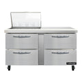 Continental SW60N12M-D Refrigerated Counter, Mega Top Sandwich / Salad Unit