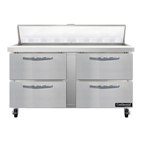 Continental SW60N16-D Refrigerated Counter, Sandwich / Salad Unit