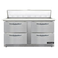 Continental SW60N16C-FB-D Refrigerated Counter, Sandwich / Salad Unit