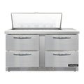 Continental SW60N18M-FB-D Refrigerated Counter, Mega Top Sandwich / Salad Unit