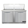 Continental SW60N24M-FB Refrigerated Counter, Mega Top Sandwich / Salad Unit