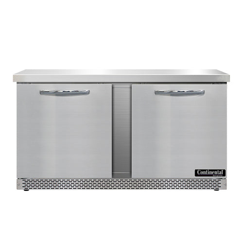 Continental SW60N-FB Refrigerated Counter, Work Top