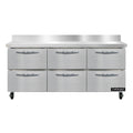 Continental SW72NBS-D Refrigerated Counter, Work Top