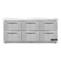 Continental SW72N-FB-D Refrigerated Counter, Work Top