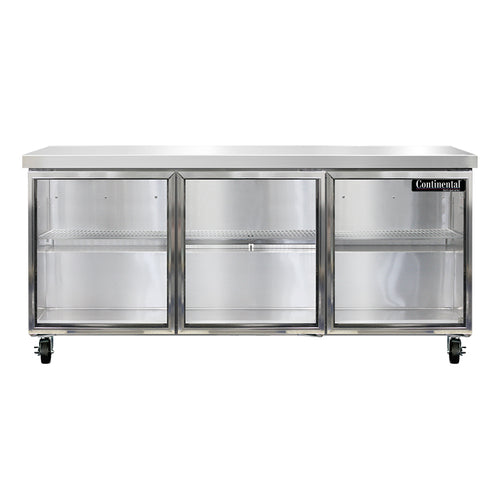 Continental SW72NGD Refrigerated Counter, Work Top