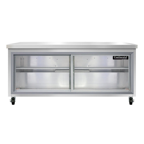 Continental SW72NSGD Refrigerated Counter, Work Top