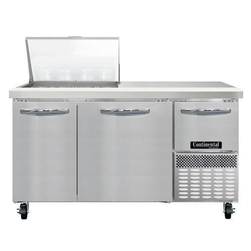 Continental RA60N12M Refrigerated Counter, Mega Top Sandwich / Salad Unit