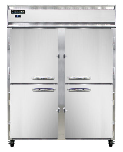 Continental 2RESNSSHD Refrigerator, Reach-In