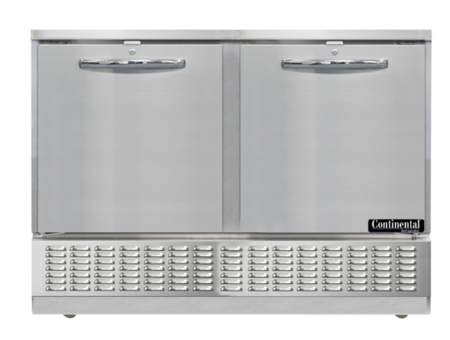 Continental UCF48N Refrigerator, Undercounter, Reach-In