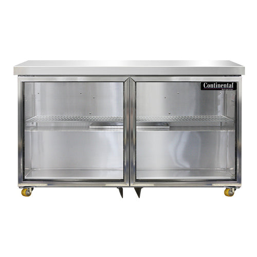 Continental SW48NGD-U Refrigerator, Undercounter, Reach-In