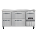 Continental FA60SN-D Freezer Counter, Work Top