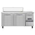 Continental RA68SN12 Refrigerated Counter, Sandwich / Salad Unit