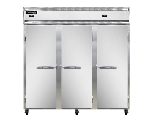Continental 3RFFNSA Refrigerator Freezer, Reach-In