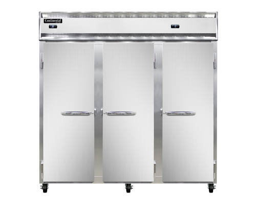 Continental 3RFFNSS Refrigerator Freezer, Reach-In