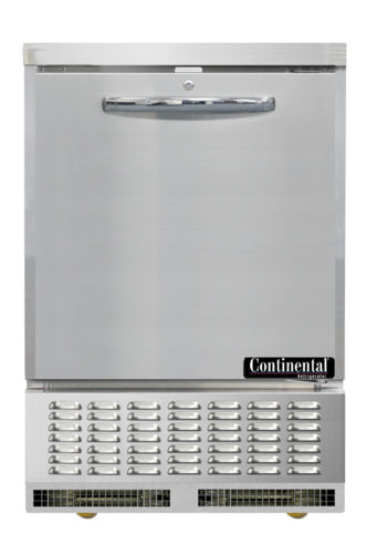 Continental UCF24N Freezer, Undercounter, Reach-In