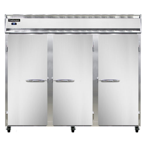 Continental 3RESN Refrigerator, Reach-In