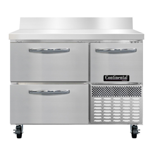 Continental FA43SNBS-D Freezer Counter, Work Top