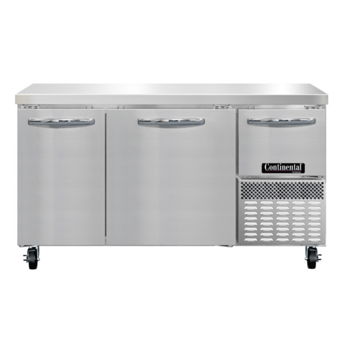 Continental FA60SN Freezer Counter, Work Top