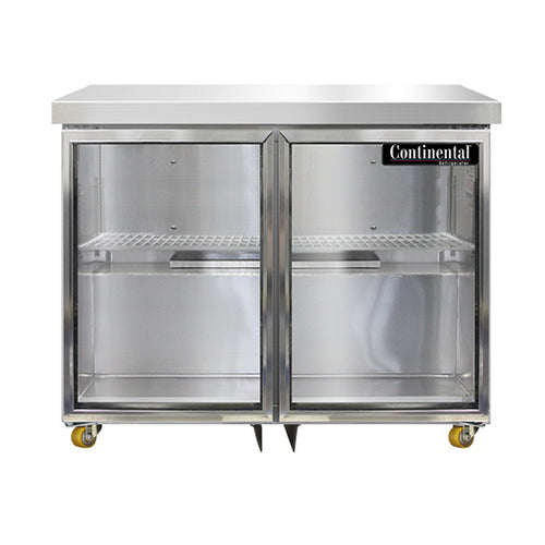 Continental SW36NGD-U Refrigerator, Undercounter, Reach-In