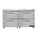 Continental D48N-U-D Refrigerator, Undercounter, Reach-In