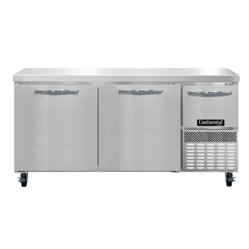 Continental FA68SN Freezer Counter, Work Top