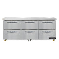 Continental SW72N-U-D Refrigerator, Undercounter, Reach-In