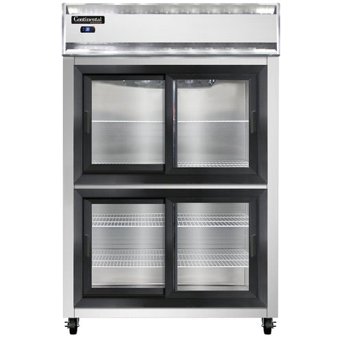 Continental 2RSNSGDHD Refrigerator, Reach-In