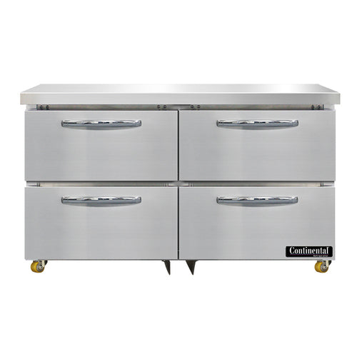 Continental SW48N-U-D Refrigerator, Undercounter, Reach-In