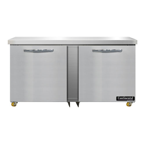 Continental SW60N-U Refrigerator, Undercounter, Reach-In