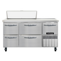 Continental RA60SN10-D Refrigerated Counter, Sandwich / Salad Unit
