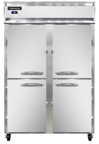 Continental 2RSNSSHD Refrigerator, Reach-In