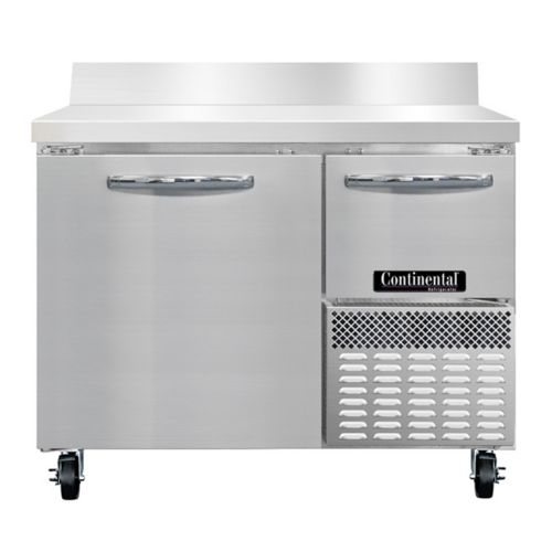 Continental RA43SNBS Refrigerated Counter, Work Top