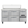 Continental RA60N12-D Refrigerated Counter, Sandwich / Salad Unit