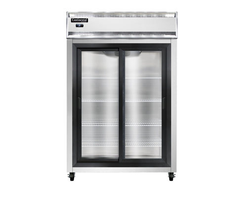 Continental 2RSNSASGD Refrigerator, Reach-In