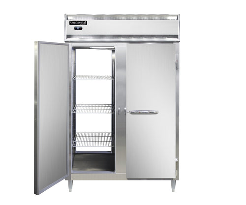 Continental D2RFNPT Refrigerator Freezer, Pass-Thru