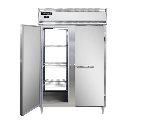 Continental D2RFNSAPT Refrigerator Freezer, Pass-Thru