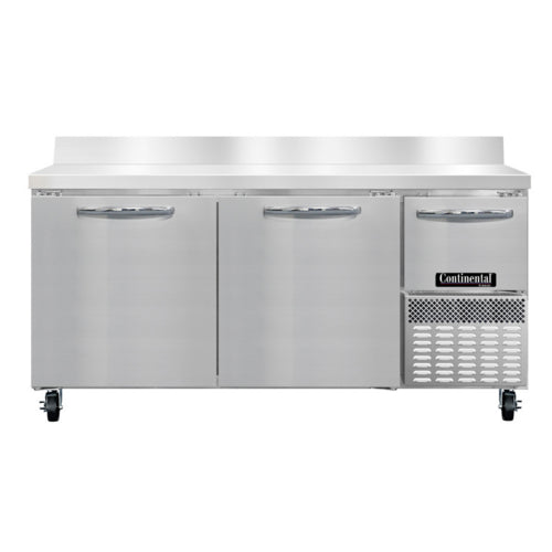 Continental FA68SNBS Freezer Counter, Work Top