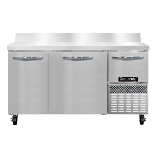 Continental FA60SNBS Freezer Counter, Work Top