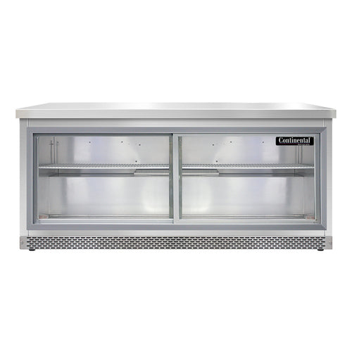 Continental SW72NSGD-FB Refrigerated Counter, Work Top