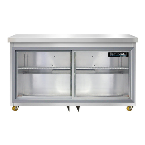Continental SW48NSGD-U Refrigerator, Undercounter, Reach-In