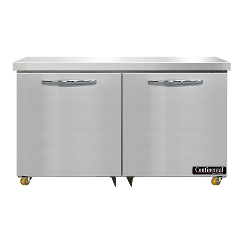Continental SW48N-U Refrigerator, Undercounter, Reach-In