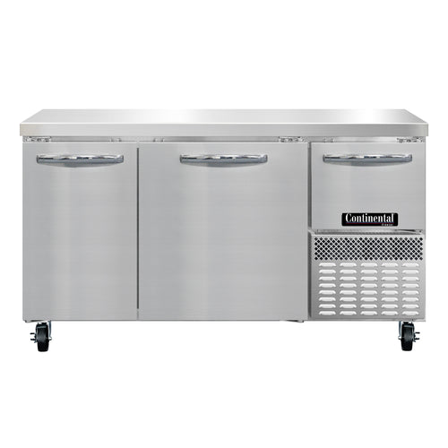 Continental FA60N Freezer Counter, Work Top