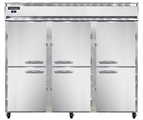 Continental 3RESNSAHD Refrigerator, Reach-In