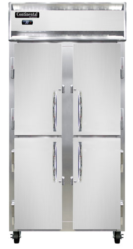 Continental 2RSESNSAHD Refrigerator, Reach-In