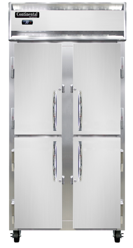 Continental 2RSESNHD Refrigerator, Reach-In