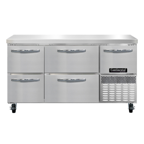 Continental RA60SN-D Refrigerated Counter, Work Top