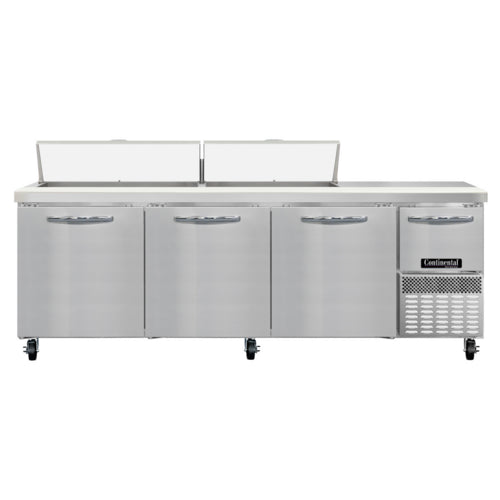 Continental RA93SN18 Refrigerated Counter, Sandwich / Salad Unit