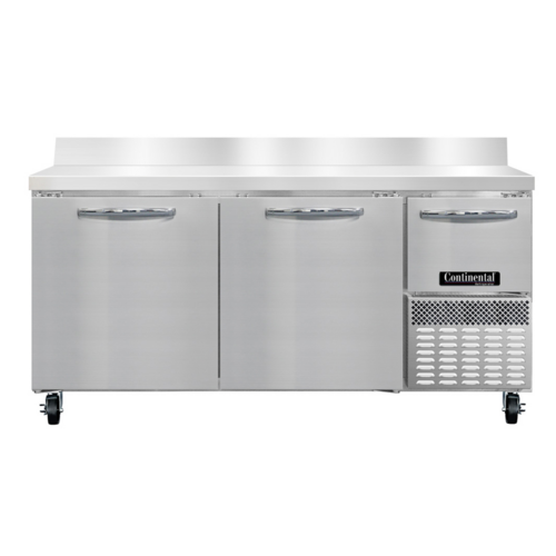 Continental RA68SNBS Refrigerated Counter, Work Top